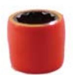 Oel Insulated Tools 11312, 12mm 12 Point Metric Socket, 3/8" Drive
