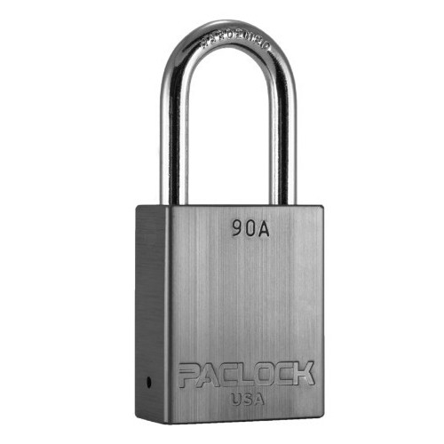 Paclock 90a-1-1/2-sil With Mk, 90a Al Rekeyable Padlock With Mk