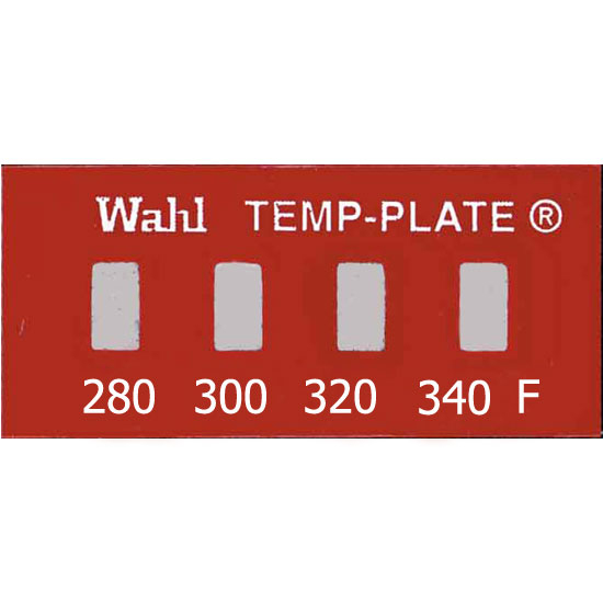 Palmer Wahl 101-4-280f, Four-position Temp-plate