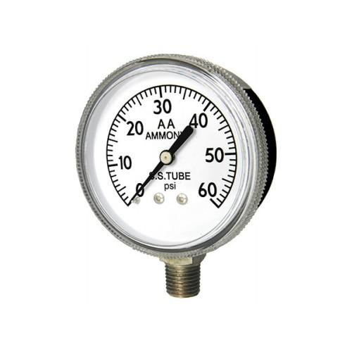 Pic Gauges 401a-254d, 401a Series Agricultural Ammonia Gauge, 2-1/2"