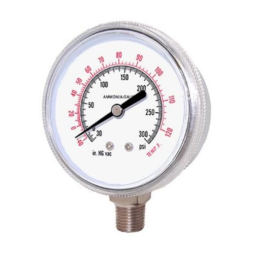 Pic Gauges 401nh3-254ch, 401nh3 Series Ammonia Refrigeration Gauges