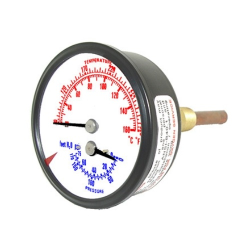 PIC Gauges TRI-RC-254R3.63-G