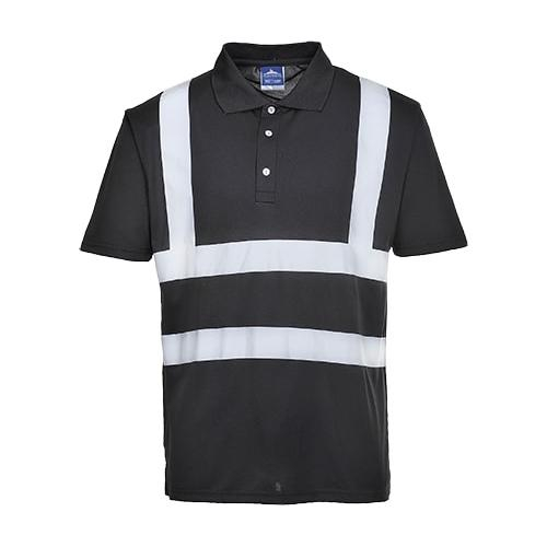 Portwest F477bkr5xl, Iona Polo Shirt, Black, 5xl
