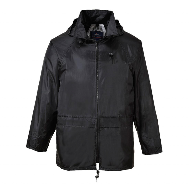 EAN 5036108234615 product image for Classic Rain Jacket, Reg Fit, Black, XL | upcitemdb.com