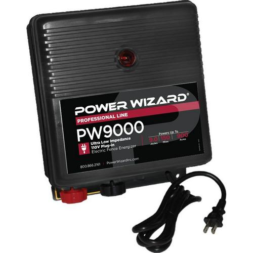 Buy Power Wizard PW9000, 110V PlugIn Electric Fence Charger Mega Depot