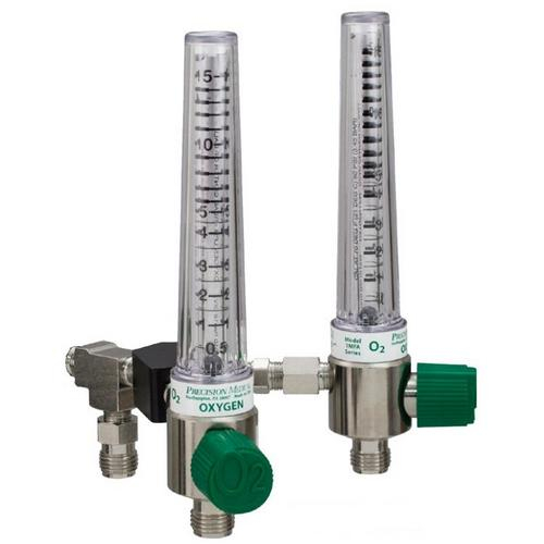 Precision Medical Y1mfa1001pt1, 1mfa Series Y-block Flowmeter, Oxygen