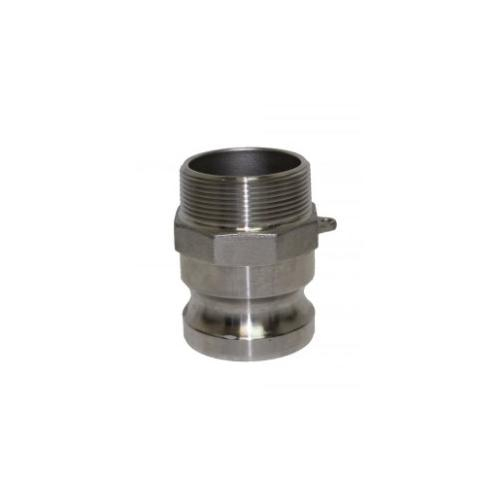 Pro Flow F300-ss, Cam & Groove Male Adapter X Male Npt Thread
