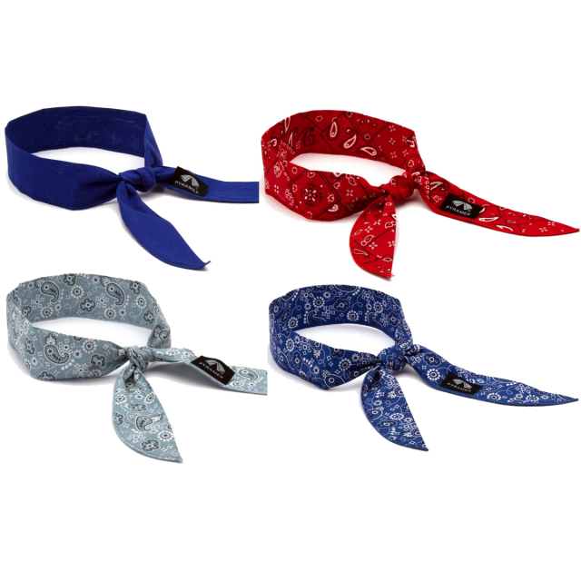 Pyramex Cnb100mix, Beaded Cooling Bandana, Assorted Colors