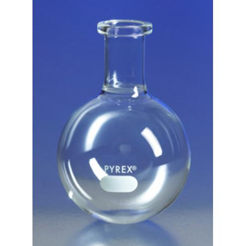 Buy Pyrex 4260 22l 22000ml Short Ring Neck Boiling Flask Round Bottom Mega Depot