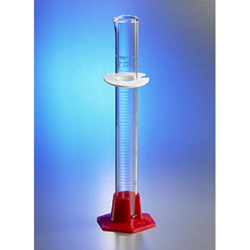 Buy Pyrex 100 Vista 100ml Graduated Cylinder Blue Single Metric Graduations Tc Plastic Base Mega Depot