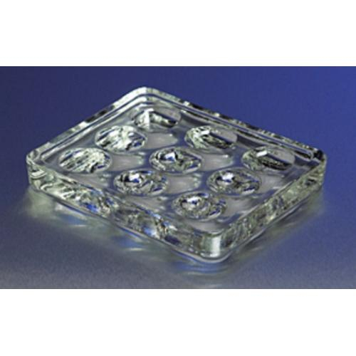 Pyrex 7220-85, 9 Depression Glass Spot Plate