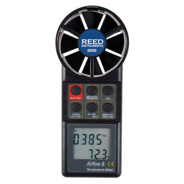 Reed 8906-nist, Integral Rotating Vane Thermo-anemometer