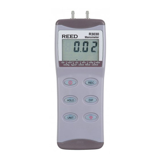 Reed R3030, 0-30 Psi Digital Manometer