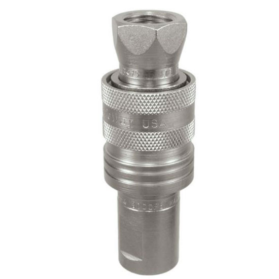 Pack of 6 pcs S70 Series 1/2 x 4.39 Steel Quick Action Coupling w/ 3/4-16 Female ORB Thread Safeway Hydraulics S70-15 