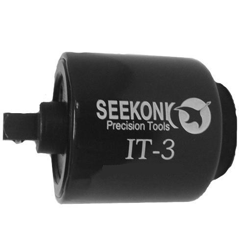 Seekonk It-3-bk-34, 1/4" Pre-set Torque Limiter, Black, 34 In. Lbs