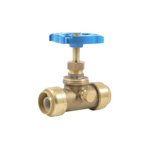 Sharkbite 24635lf, 3/4" X 3/4" Stop Valve With Drain