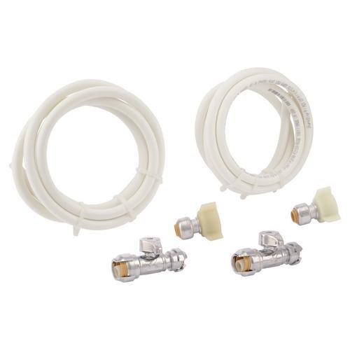 Sharkbite 25088, Toilet Connector Kit With Angle Stop In Retail Bag