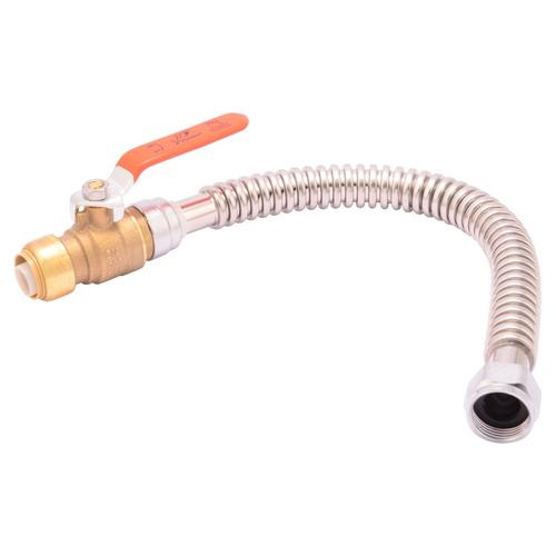 Buy Sharkbite SS3068FLEX18BV, Corrugated Flex Hose with Ball Valve