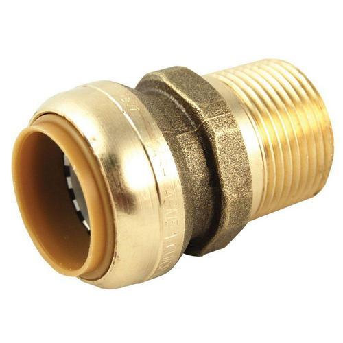 Sharkbite U140lf, 1" X 1" Mnpt Lead Free Straight Connector