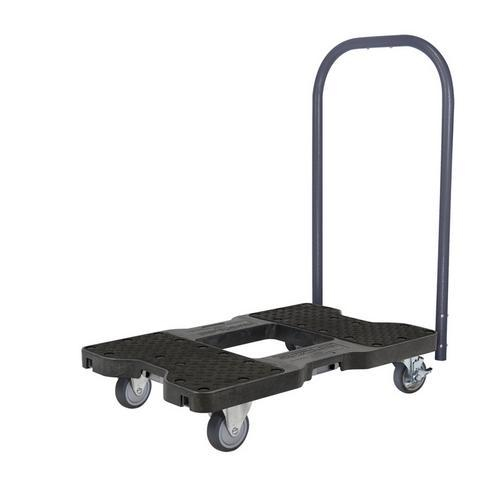 Snap-loc Sl1200p4tb, E-track Professional Push Cart Dolly Black