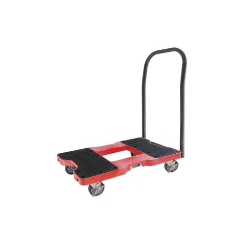 Snap-loc Sl1500p4r, 32" X 20-1/2" X 7" Red Push Cart Dolly, 1500lb