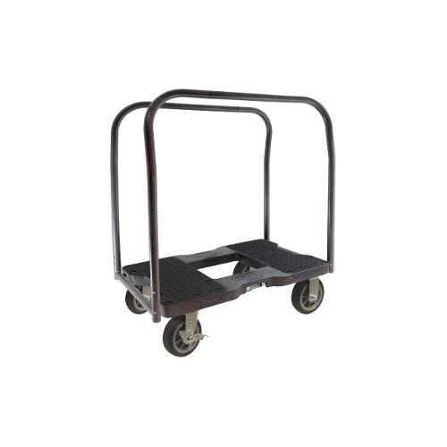 Snap-loc Sl1500pc6b, 32" X 20-1/2" X 7" All-terrain Panel Cart Black Dolly