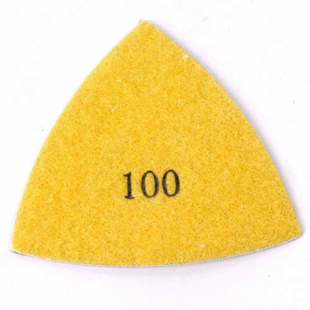 Specialty Diamond Mb1s, 100 Grit Triangular Polishing Diamond Pad