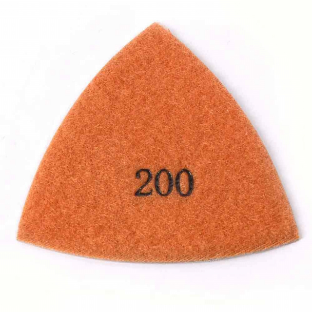 Specialty Diamond Mb1t, 200 Grit Triangular Polishing Diamond Pad