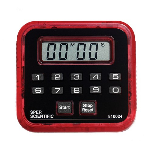 Sper Scientific 810024r, Count Up/down Red 99 Minute Timer