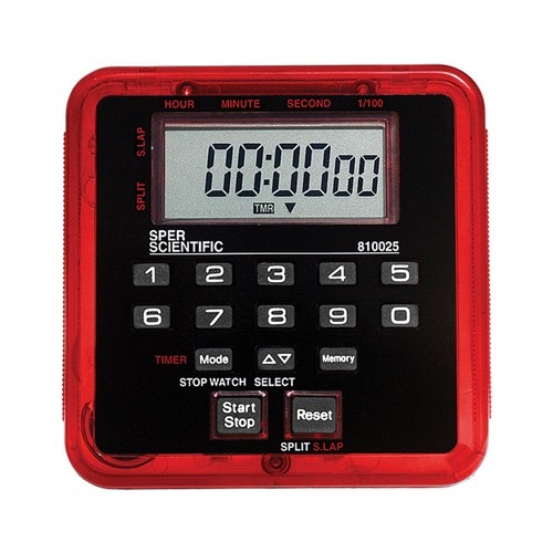 Sper Scientific 810025rc, Stopwatch And Countdown Timer - 100 Hour