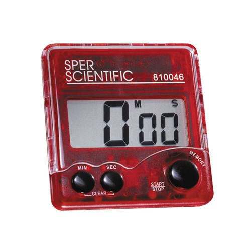 Sper Scientific 810046c, Large Display Bench Timer With Certification