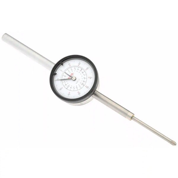 SPI Dial Drop Indicator 0-100 Reading | 2" Range Precision Measuring Tool With 0.001" Graduation & NIST Certificate