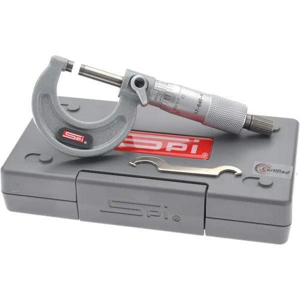 Buy SPI CMS161205004, 0 to 1" Range, Mechanical Outside Micrometer