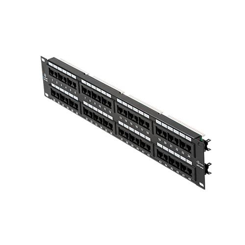 Steren 310-348, Category 5e 48-port Loaded Patch Panel
