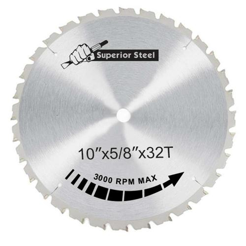Superior Steel 25032, Metal Cutting Carbide Tipped Saw Blade
