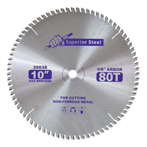 Superior Steel 25038, Circular Saw Blade For Cutting Non-ferrous Metal