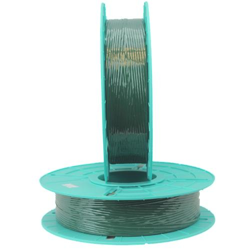 Tach-it #01-2460-g, Green Plastic/plastic Twist Tie Ribbon On Spool