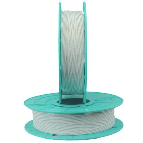Tach-it #01-2460-w, White Plastic/plastic Twist Tie Ribbon On Spool
