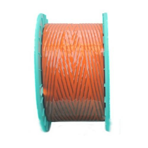 Tach-it #10-3280-o, Polycore Non-metallic Twist Tie Ribbon, Orange