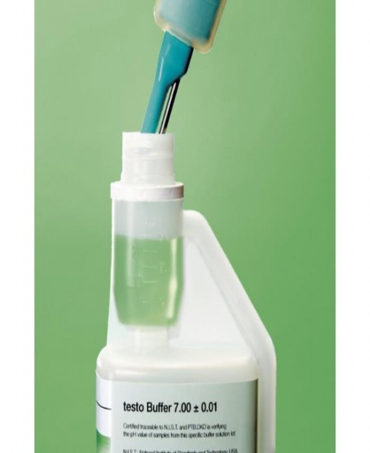 Testo 0554 2063, 7 Ph Buffer Solution In Dosing Bottle