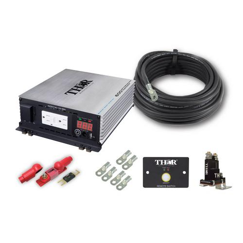 Thor Thpw600 Kit3, Pw Series 600 Watt Portable Power Inverter