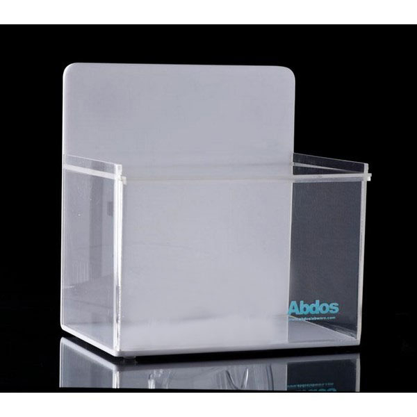 Large acrylic box with lid, Small acrylic box with lid