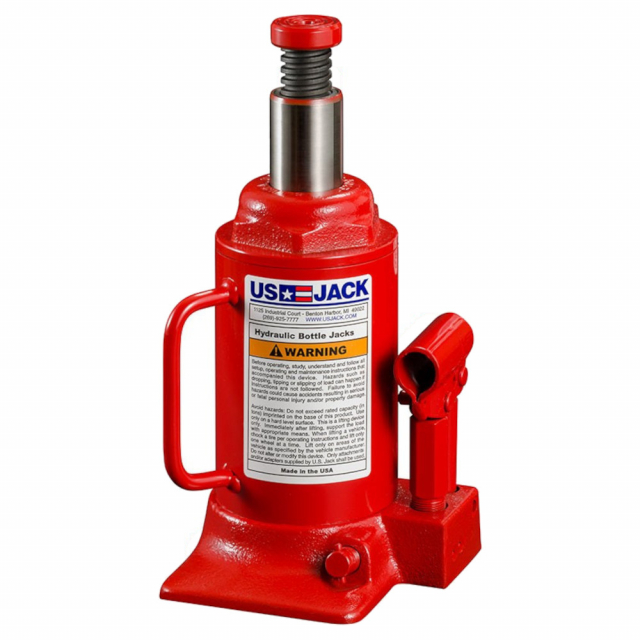 Buy U.S. Jack D-51125, Standard Bottle Jack, 12 Ton Capacity - Mega Depot