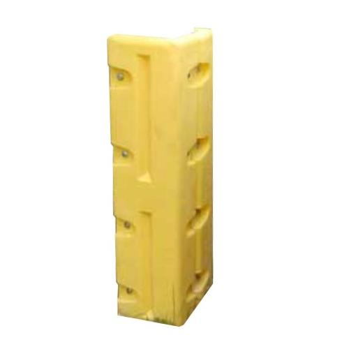 Us Roto Molding Bcp, 10" X 40-1/2" X 2-1/4" Yellow Corner Protector