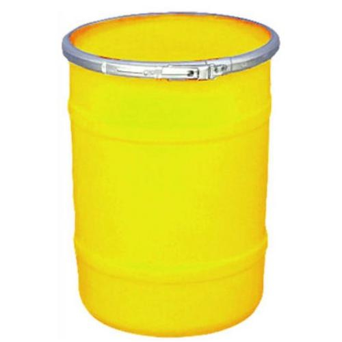 Us Roto Molding Ss-oh-15 Pl/sr-yl, Yellow 15 Gallon Open Head Drum