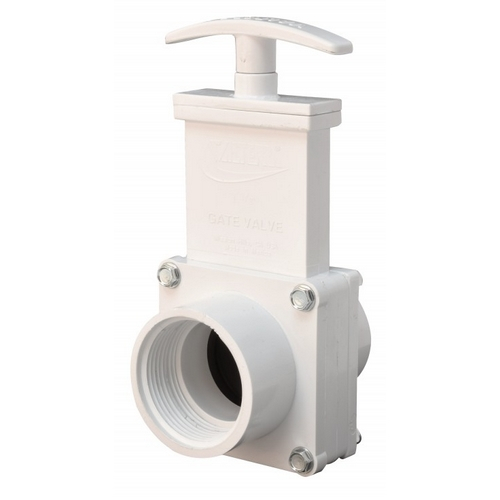 Buy Valterra 6110, 11/2" PVC White FPT x Spigot Ends Gate Valve Mega