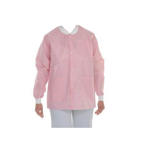 Valumax 3630pk2xl, Extra-safe 2x-large Lab Jacket, Pink