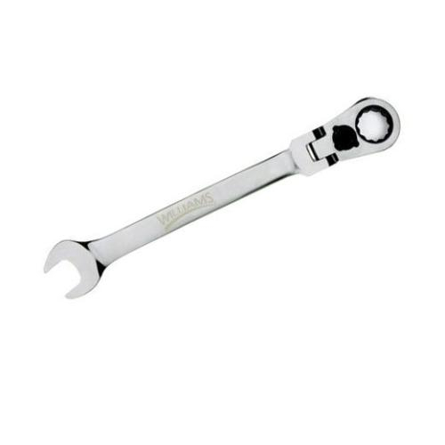 Williams 1219mrcf, Flex-head Ratcheting Combination Wrench, 19mm