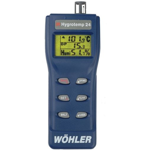 Wohler 6603, Ir Hygrotemp 24 Humidity & Surface Temperature Meter