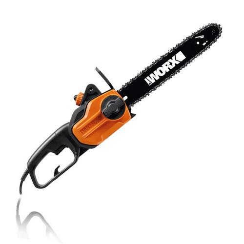 Worx Wg305, 14" Electric Chain Saw, 8 Amp, Auto-tension